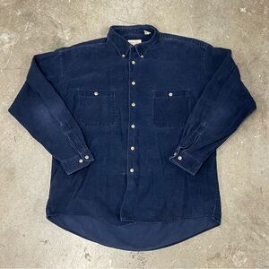 Men's Casual Button Down Shirt - Bl